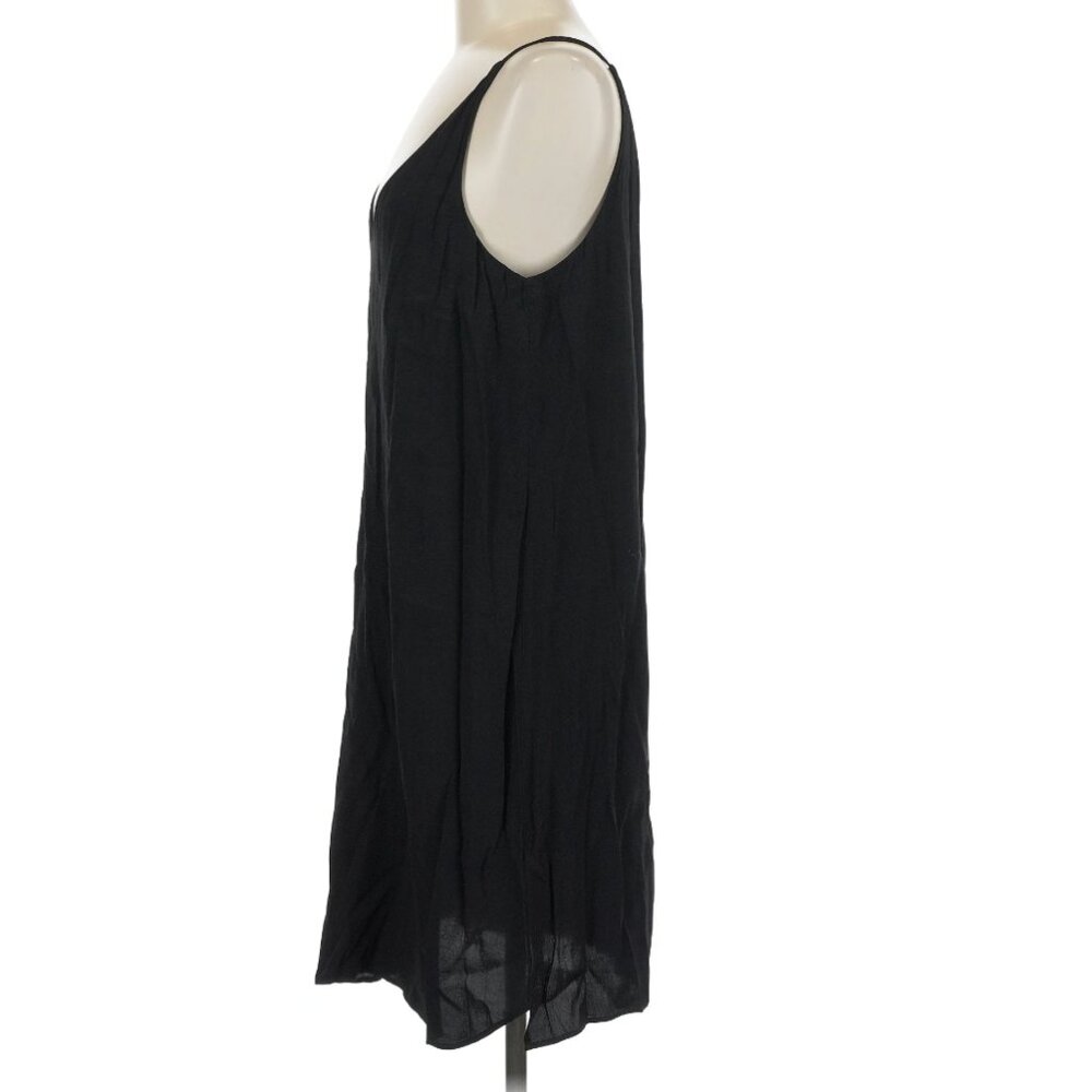 TOPSHOP BLACK SLIP DRESS - Picture 3 of 8
